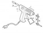 Bosch 0 603 264 503 Pkp 18 E Glue Gun 230 V / Eu Spare Parts